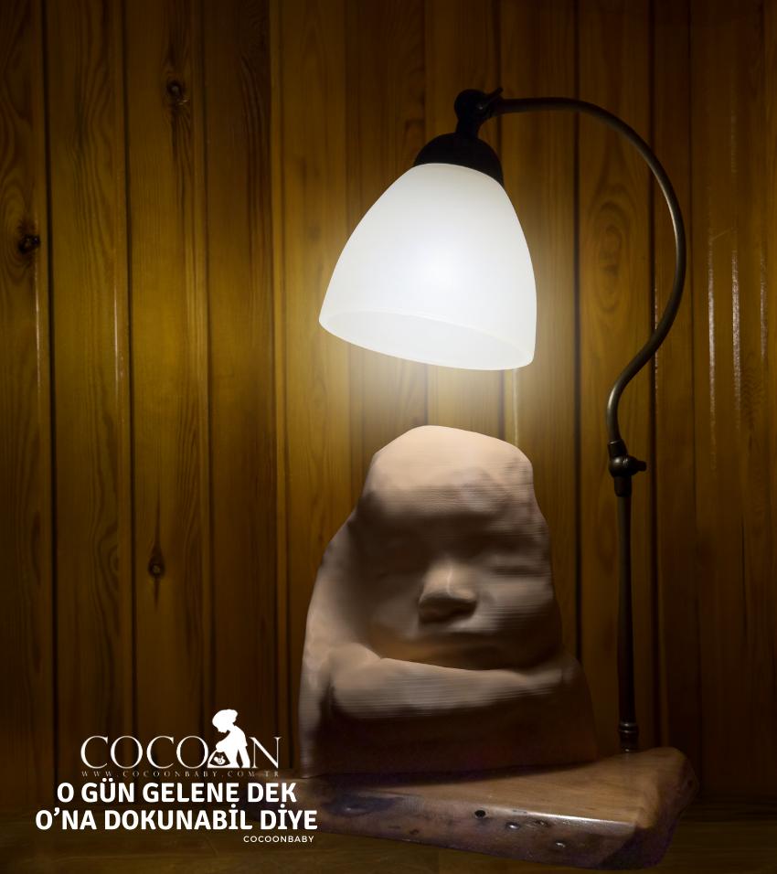 Bellanore%20Cocoonbaby%20Masif%20Ağaç%20Tabanlı%20Abajur