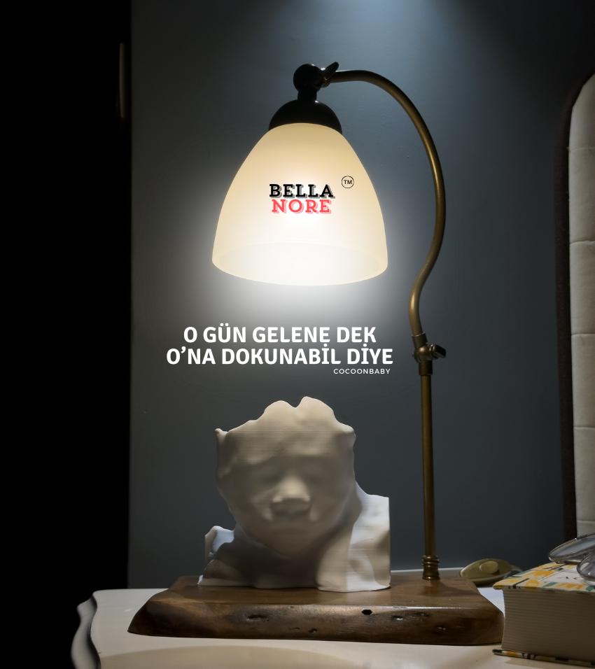 Bellanore%20Cocoonbaby%20Masif%20Ağaç%20Tabanlı%20Abajur