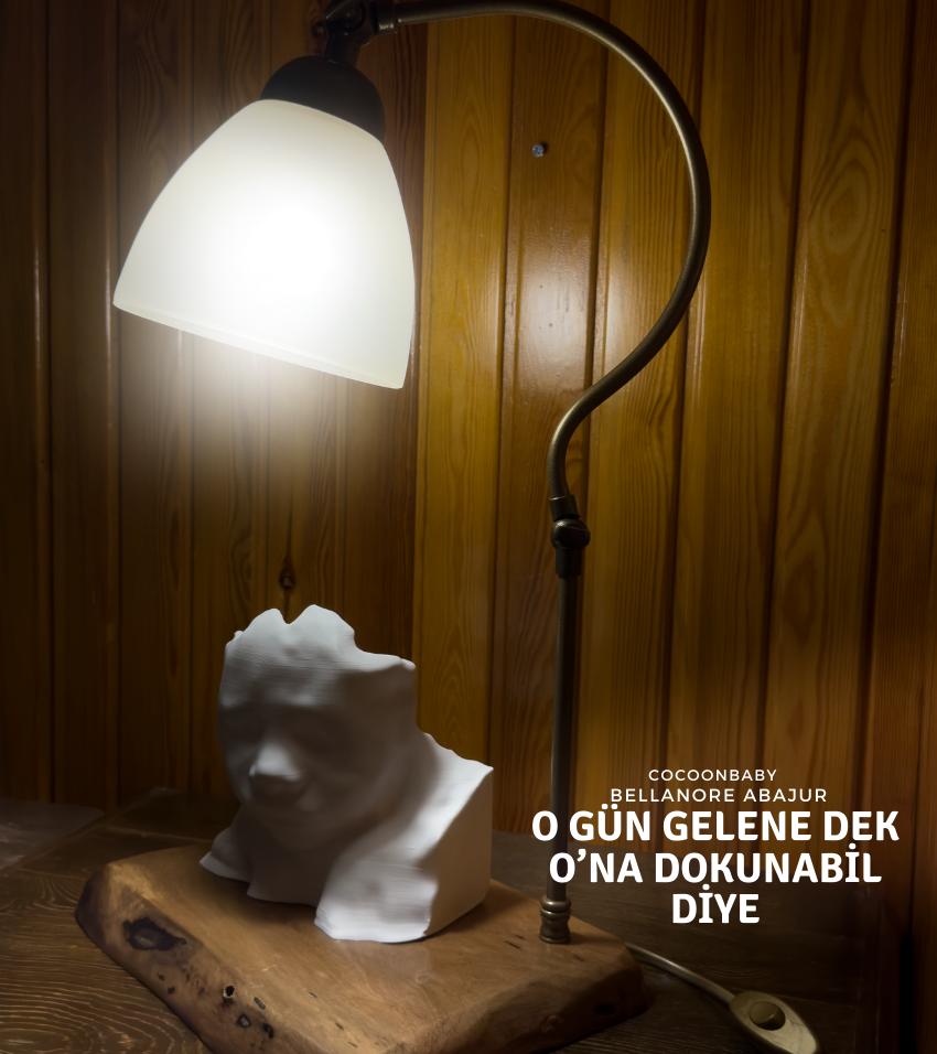 Bellanore%20Cocoonbaby%20Masif%20Ağaç%20Tabanlı%20Abajur