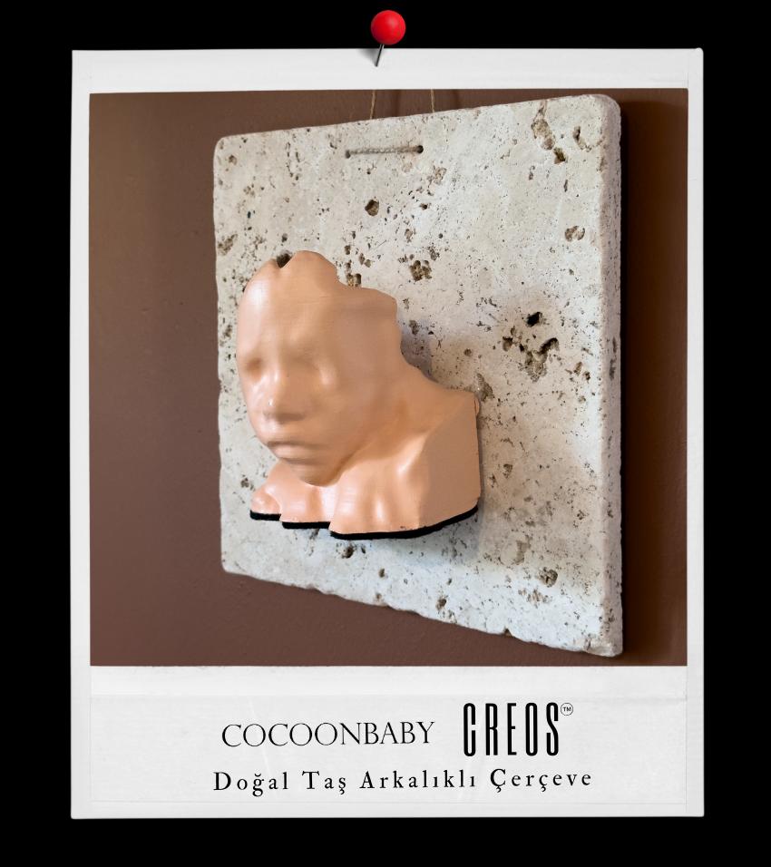 CocoonBaby%20Creos%20Doğal%20Taş%20Arkalıklı%20Çerçeve